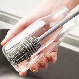 [골드스마일]실리콘 브러쉬 컵 설거지솔 주방수세미 병 솔 세척 슬림 텀블러