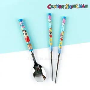 짱구젓가락 유아 동물 스푼 젓가락 연습세트