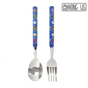 어몽어스스푼 얇은슬림 어린이 304 스테인레스 수저 포크