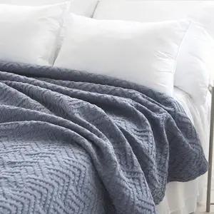 모달와플 여름이불 시원한 침구 홑이불 담요 싱글