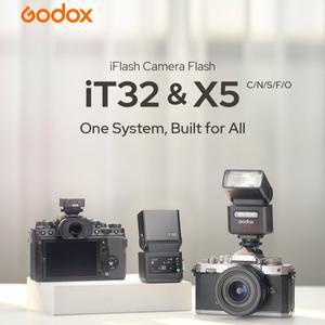 고독스 iT32 카메라 플래시 스피드라이트 X5 C/N/S/F/O 핫슈 트리거 HSS TTL 원 시스템 포켓 ( 캐논 후지용