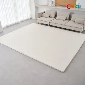 [카라즈] 논슬립 한판 폴더매트 280x350x4cm 연베이지