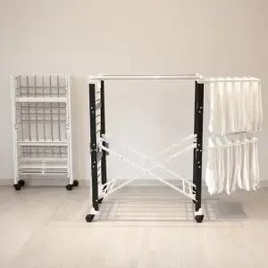 국산 튼튼한 엔드세이브 폴딩 빨래건조대 2colors 이동접이식 이불건조대