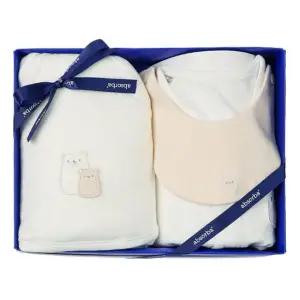 [갤러리아] (압소바말띠출산,백일,우주복세트)베어디모달우주복+속싸개2종세트(A11-10605SET)