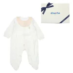 [갤러리아] (압소바출산,백일,귀여운유아복,아기내의)베어디모달우주복(턱받이)(A11-10605)