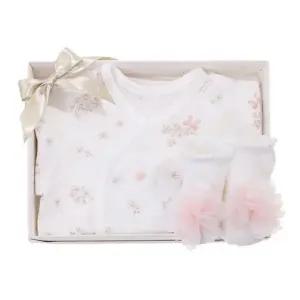 [갤러리아] (임신축하/출산)호르아배내저고리/양말(07T1170810/07T176081)