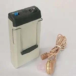 AXON 박스형 보청기 F-28 기도형 중고도난청 보청기 주머니형