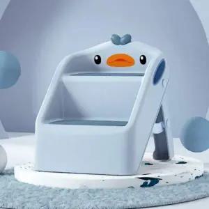 [골드스마일]안전용품 유아용 아기계단 발디딤대 접이식 세면대발판 2단