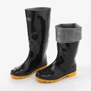 [라일리] Rly 검정 고무 장화(270mm) 갯벌장화 남성장화