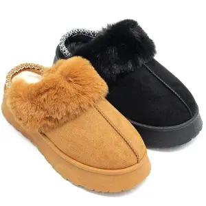 보아 기모 털 기모 여자 학생 성인 방한 여성 겨울슬리퍼