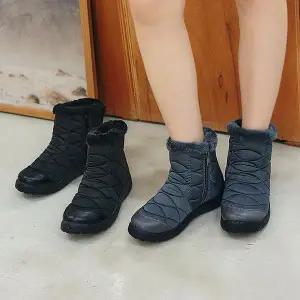 로맨스 털 기모 여자 학생 성인 방한 여성 패딩부츠