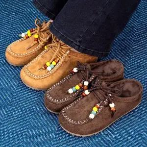 GL0925 기모 여자 성인 직장 보온 키높이 여성 겨울블로퍼