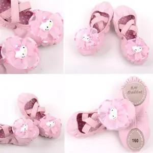 [아우트]발레용품 헬로키티 코사지PU가죽 댄스화