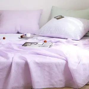 [골드스마일]파르페 리플 싱글 순면 홑이불 여름 블루베리