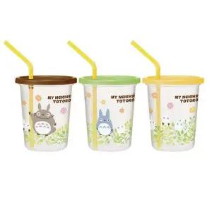 [골드스마일]플랜츠 토토로 빨대컵 320ml 스트로 세트 텀블러 3P