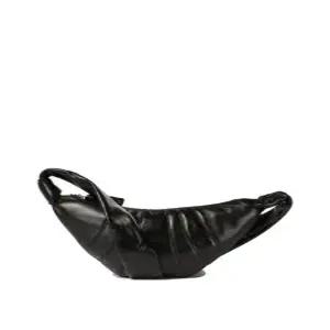 나파 가죽 크로와상 숄더백 스몰 블랙 BG0003 LL095 BK999