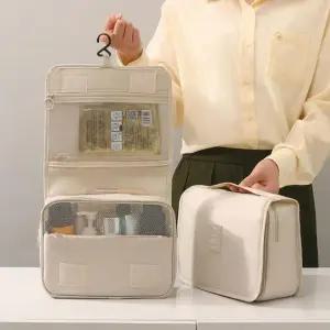 [라일리] Rly 걸이형 여행용 워시백 방수 세면도구 파우치 트래  42562322)