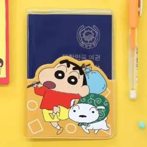 [라일리] Rly 짱구는못말려 여권케이스 여권투명케이스 여권커버  42563730)