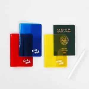 [라일리] Rly 반투명 여권 커버 투명여권지갑 투명여권케이스  42563770)