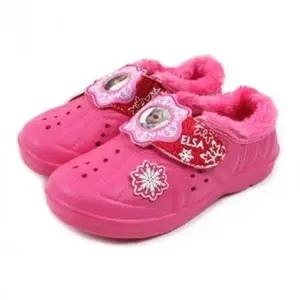 방한실내화 슬리퍼 겨울왕국 캐릭터 EVA 털신 여아동