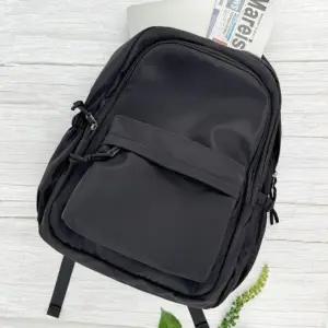 pvc 실버 미니백팩 캐주얼 베이직 블랙 백팩