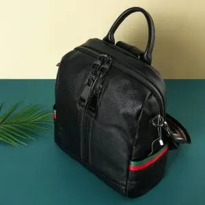 라탄 백팩 비닐 가죽 여성백팩