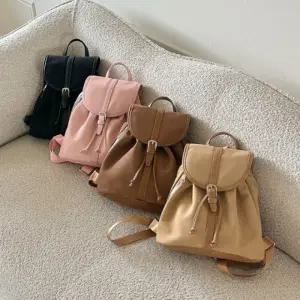 복조리 가방 나일론 호피 여성 조리 백팩