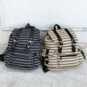 가방 pvc 텀블러 보부상 캐주얼 스트라이프 여성