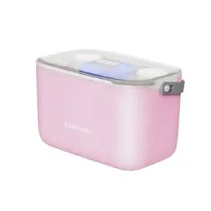 모나코올리브 휴대용 젖병 건조대 여행용 수납 핑크