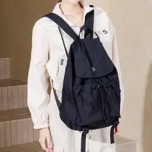 보부상 pvc 호피 미니백팩 캐주얼 스트랩 백팩