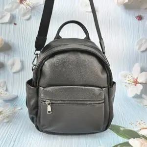 복조리 라탄 비닐 가방 여성 가죽 백팩 숄더백