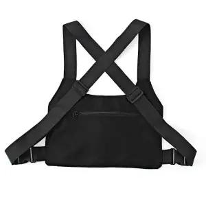 스포츠 체스트백 옥스퍼드 블랙 스크래치 안정적