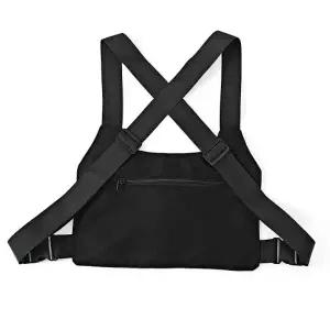 스포츠 체스트백 옥스퍼드 블랙 스크래치 안정적