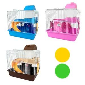 [골드스마일]햄스터집 햄스터장 케이지 급수기 급식기 쳇바퀴300 애완 반려동물