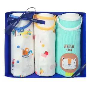 [갤러리아] (압소바출산,백일,돌,유아내의세트)뛰뛰내의+프루+7부내의3종세트(A1A-10389SET)