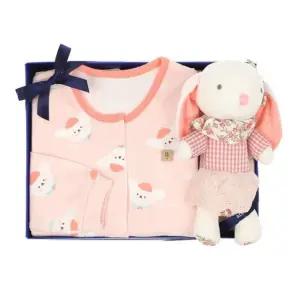 [갤러리아] (압소바출산,백일,돌,유아내의세트)도도내의+엘리막대딸랑이세트(A1A-883P8)