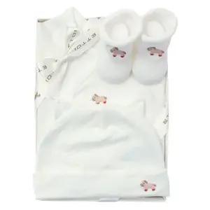 [갤러리아] *말띠,출산,임신축하*큐렛배내저고리,비니모,양말세트(07T117001 9)