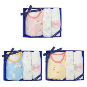 [갤러리아] (압소바출산,백일,돌내의,유아내의세트)도도내의+손수건10장세트(A1A-10386SET)