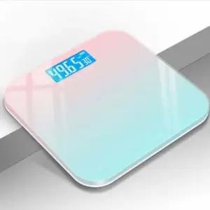 가정용 강화유리 디지털 체중계 중력감지 체중계