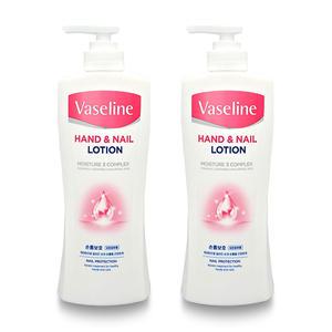 애경 바세린 핸드 앤 네일 로션 450ml X 2개