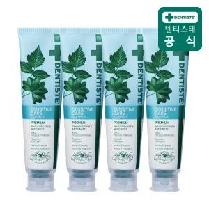 덴티스테 뉴센서티브케어 치약 200g 4개 시린이완화 기능성