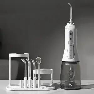 [거치대 패키지] 오아 클린이워터B 구강세정기 강력 맥동수압 물치실 치아 세정기 휴대용