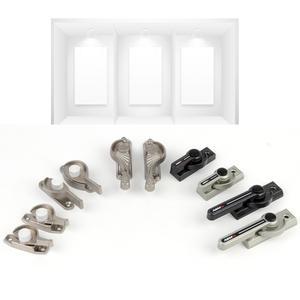 크리센트 샷시문 창문 발코니 잠금장치 손잡이 방범