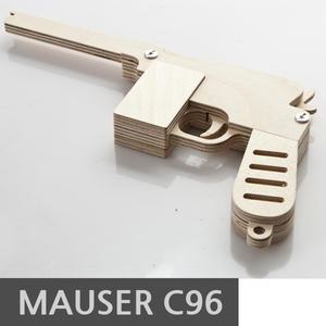 MYPA 고무줄총/마우저 Mauser C96/DIY장난감권총 모음