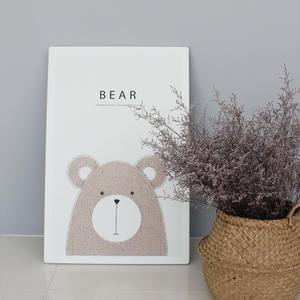 [샤이닝홈] 무드 접이식 액자테이블 600X400 곰