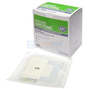 [원에이드] 멸균 운드드레싱(드레싱밴드) 부직반창고 DW9010 (9 x 10cm) - 50매