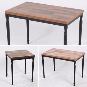 엔틱 카페테이블 / 사각 멜라민식탁 / 원목식탁 / 원목테이블