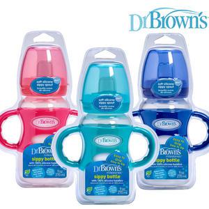 닥터브라운 옵션스플러스 손잡이 스파우트 젖병 시피젖병 시피컵 270ml(옵션스플러스 꼭지호환)