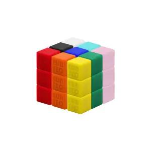 네오디움 실리콘 큐브 자석 11mm 27개 세트