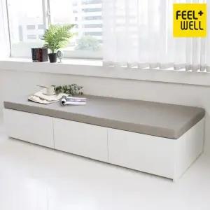 SF9856  테미스속깊은와이드3칸서랍장벤치소파2000x600